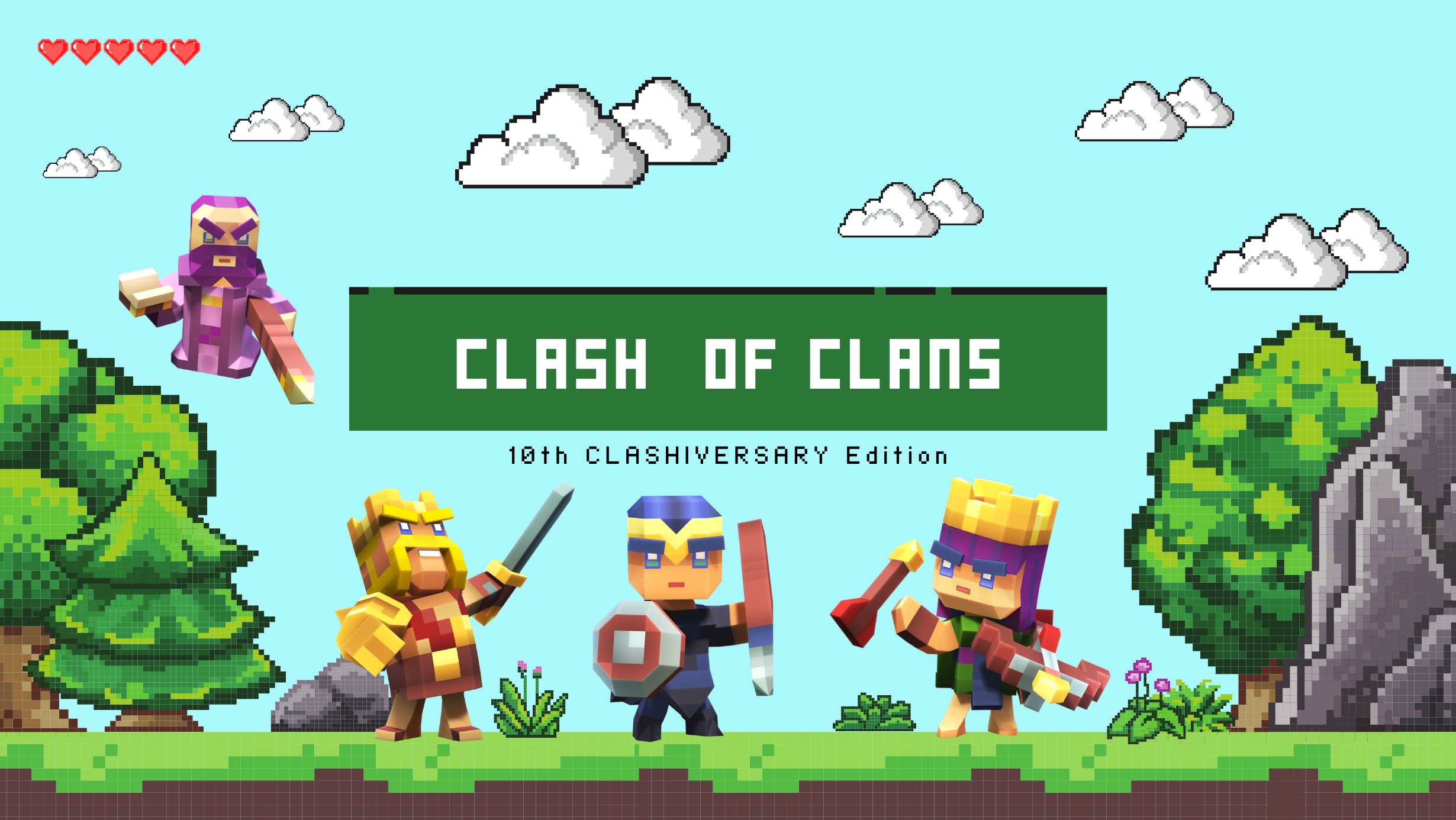 TEN YEARS in Clash of Clans!!